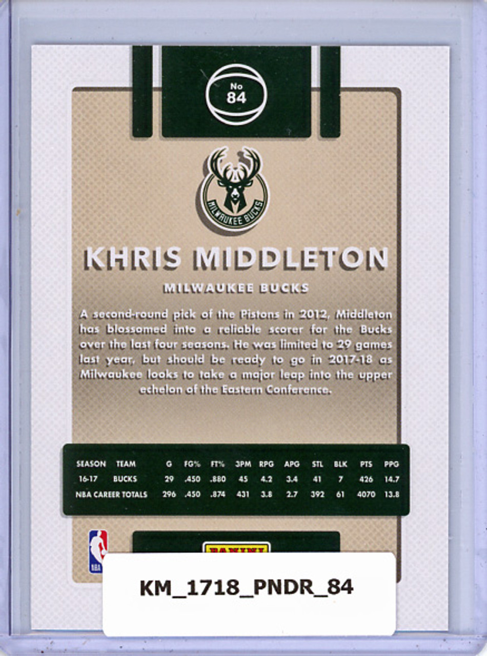 Khris Middleton 2017-18 Donruss #84