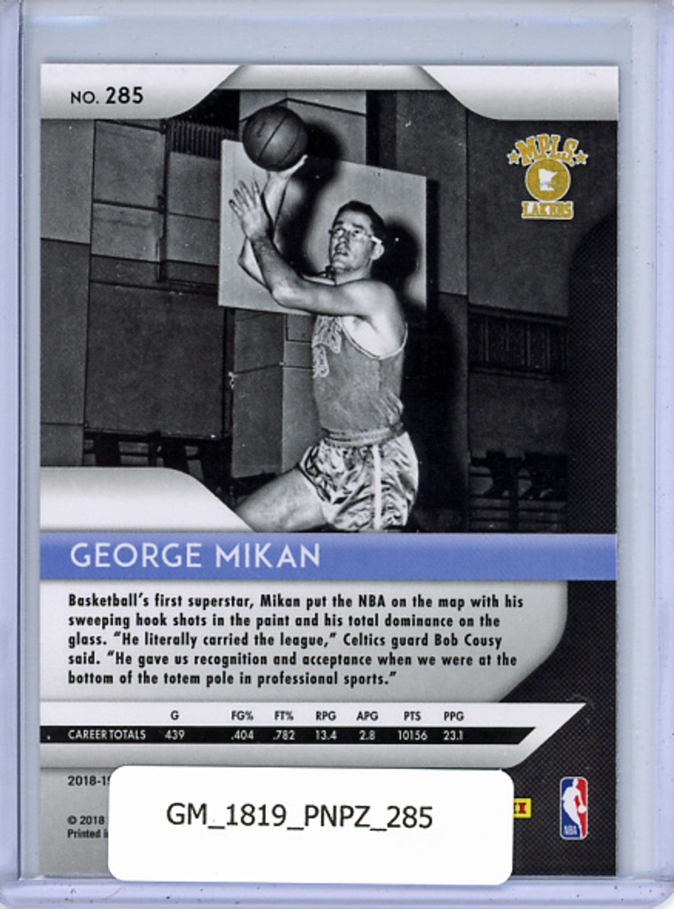 George Mikan 2018-19 Prizm #285