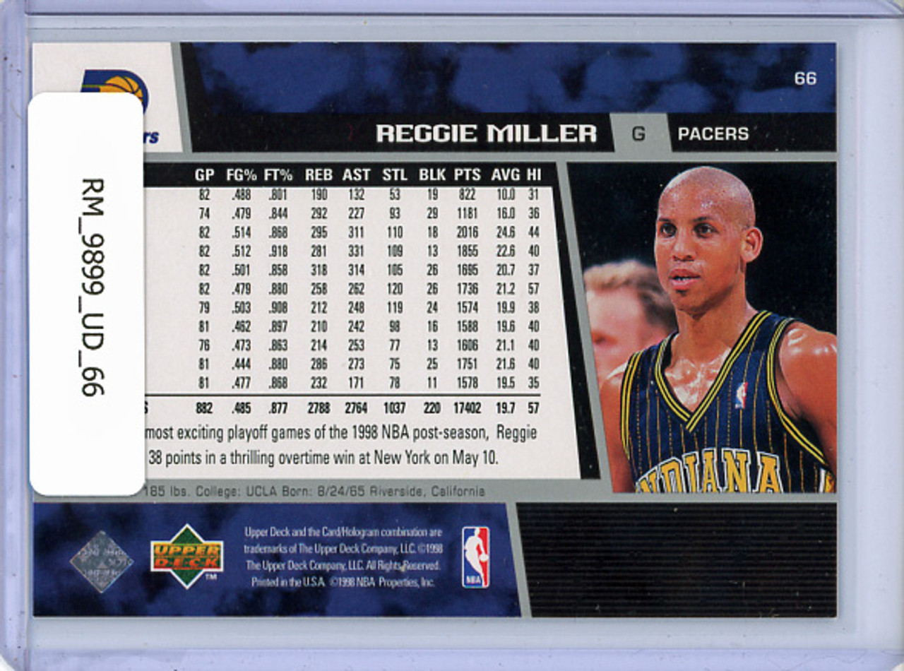 Reggie Miller 1998-99 Upper Deck #66