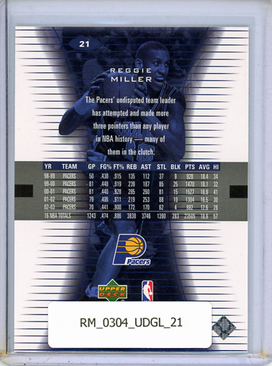 Reggie Miller 2003-04 Glass #21