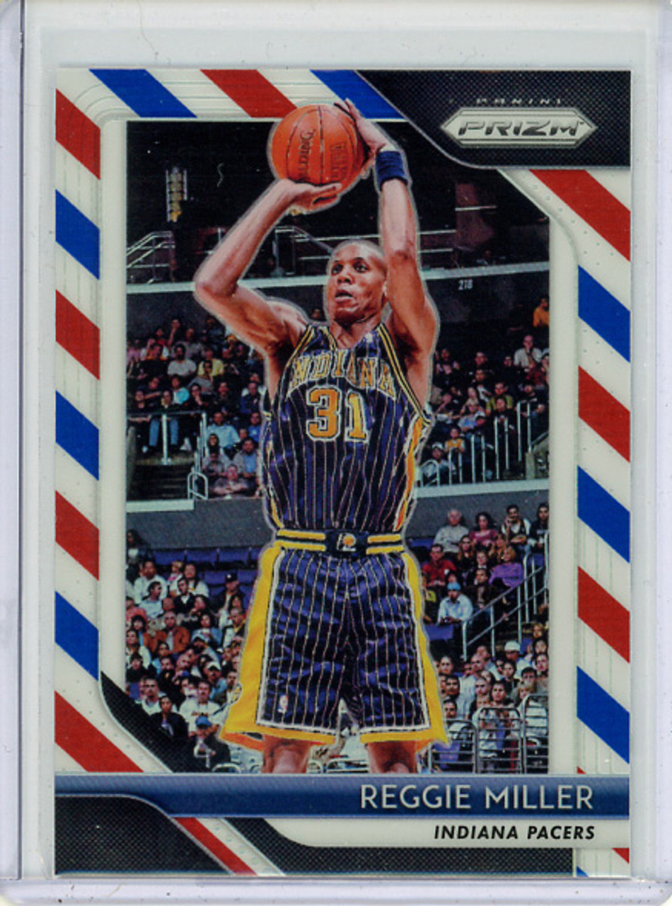 Reggie Miller 2018-19 Prizm #55 Red White & Blue