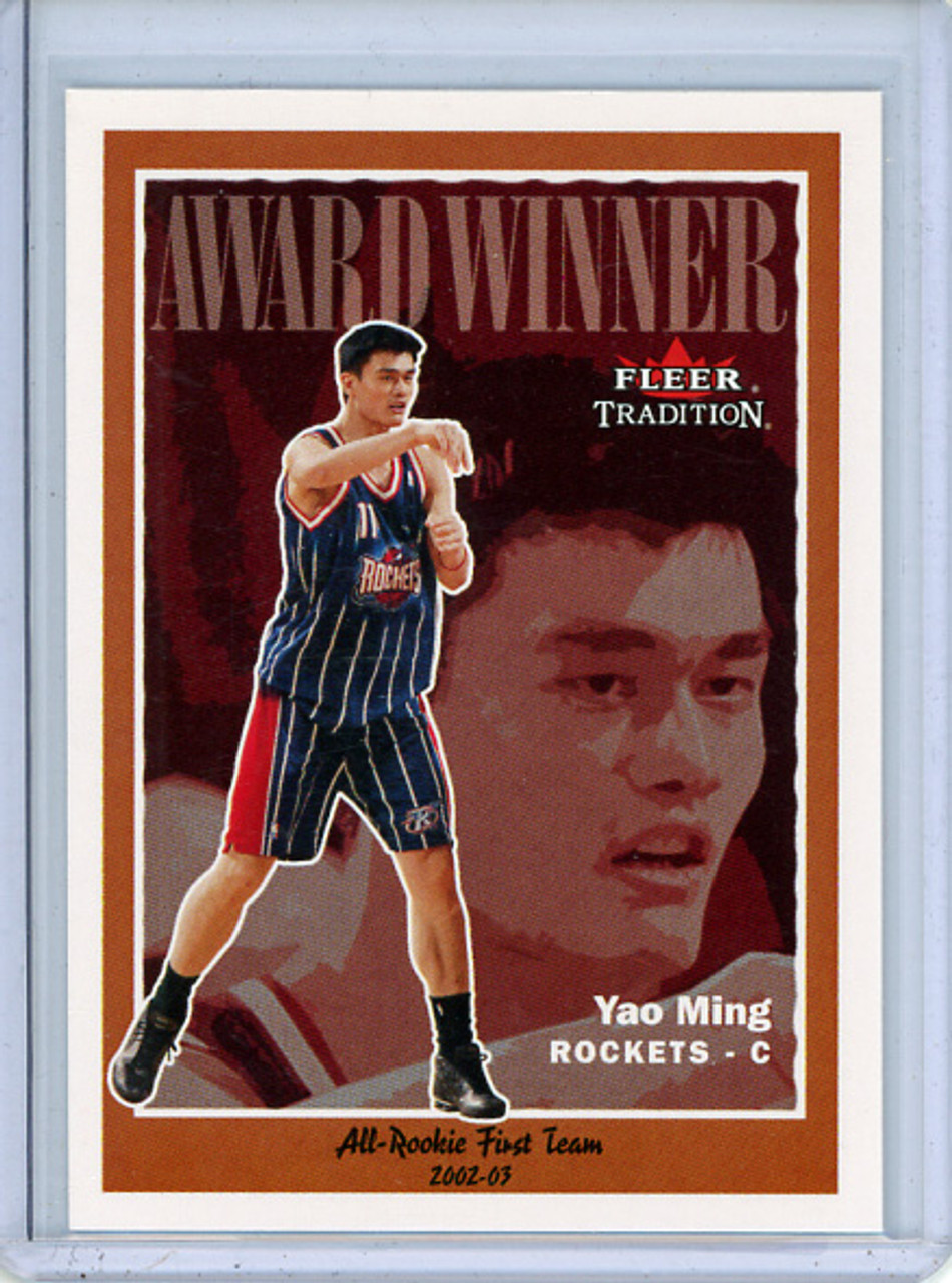 Yao Ming 2003-04 Tradition #230 Award Winner