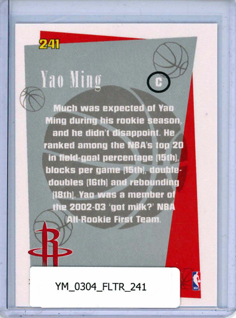 Yao Ming 2003-04 Tradition #241 Banner Season