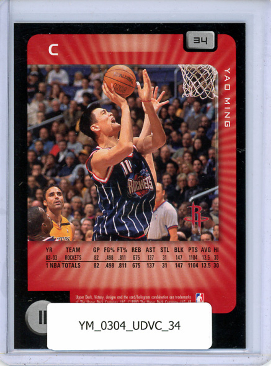 Yao Ming 2003-04 Victory #34