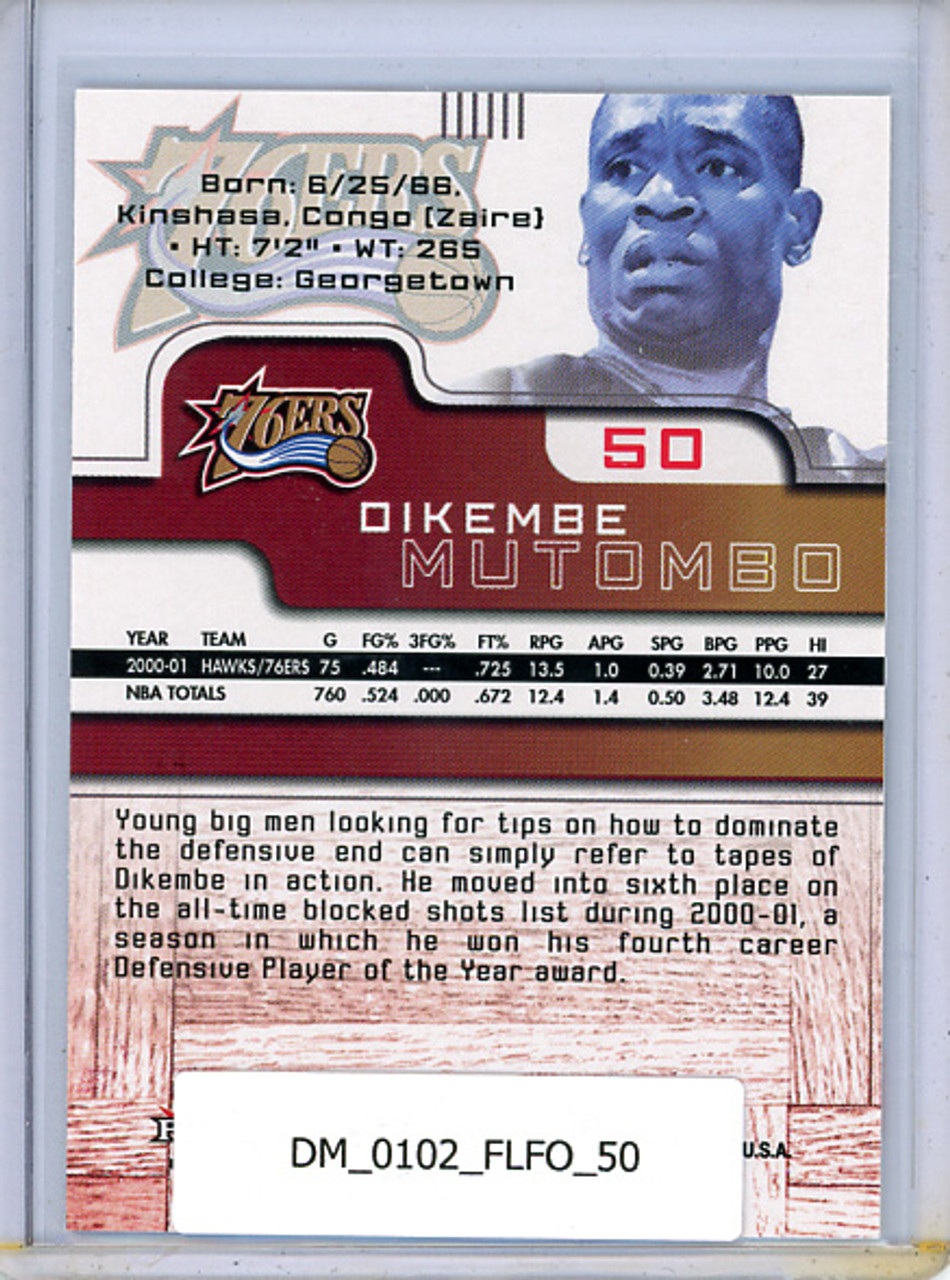 Dikembe Mutombo 2001-02 Force #50