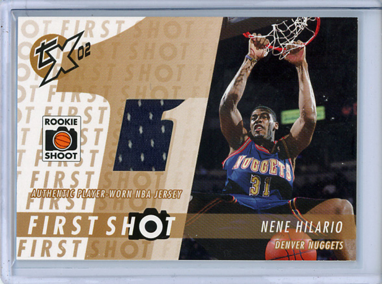 Nene 2002-03 Topps Xpectations, First Shot Relics #FS-NH (1)