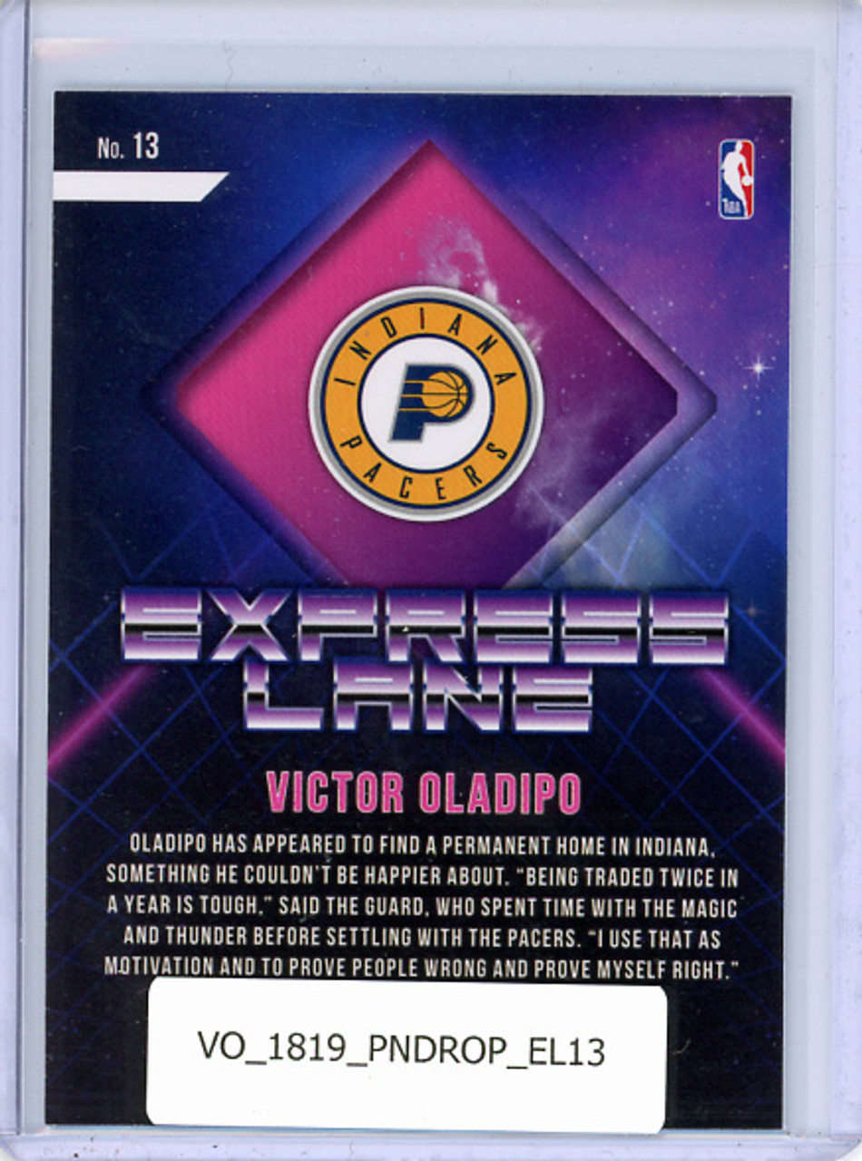 Victor Oladipo 2018-19 Donruss Optic, Express Lane #13
