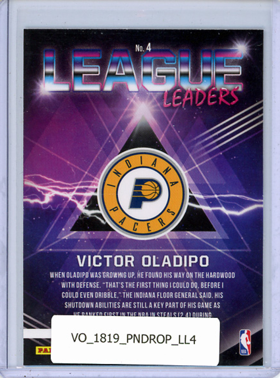 Victor Oladipo 2018-19 Donruss Optic, League Leaders #4