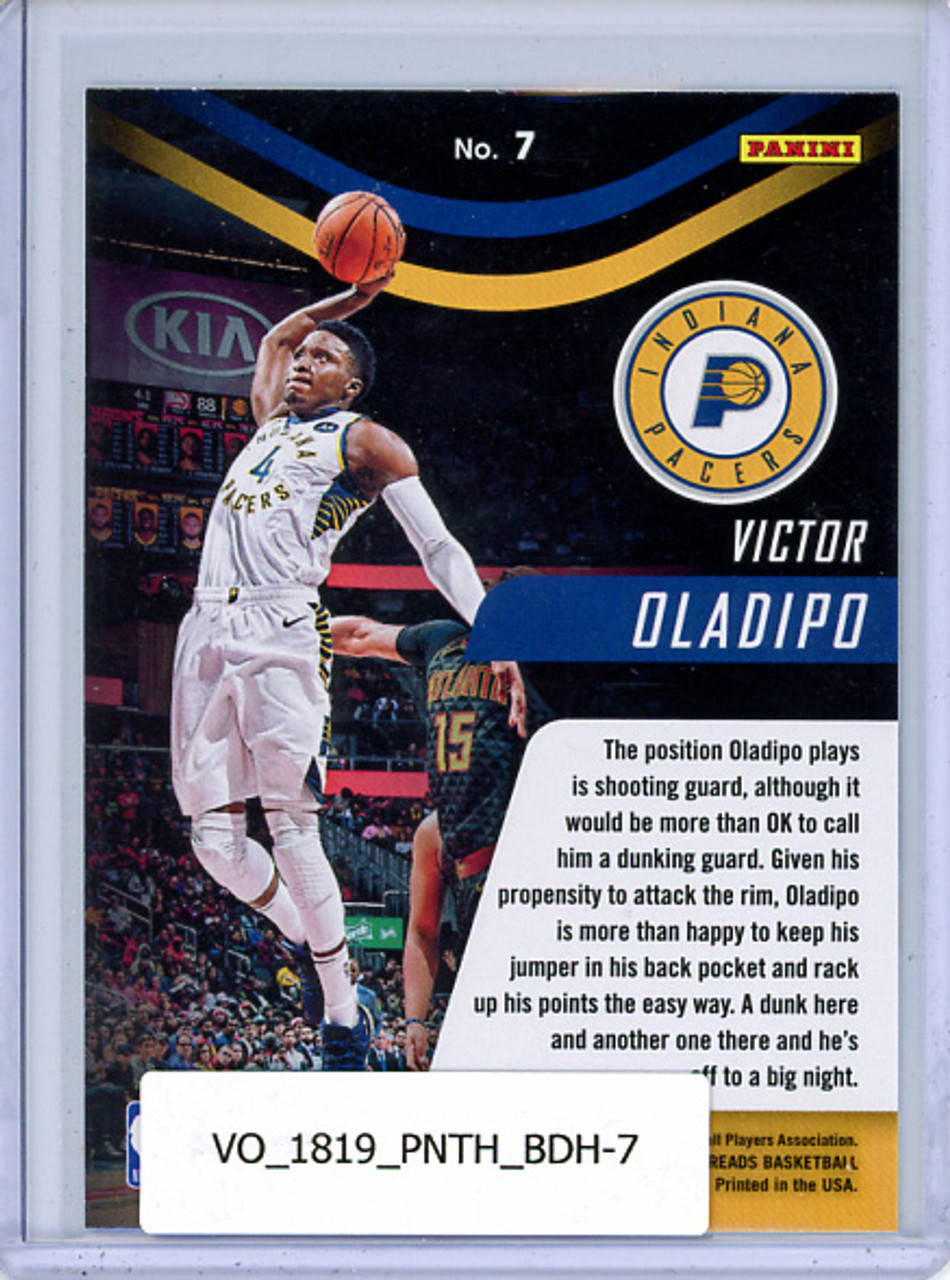 Victor Oladipo 2018-19 Threads, Bringing Down the House #7