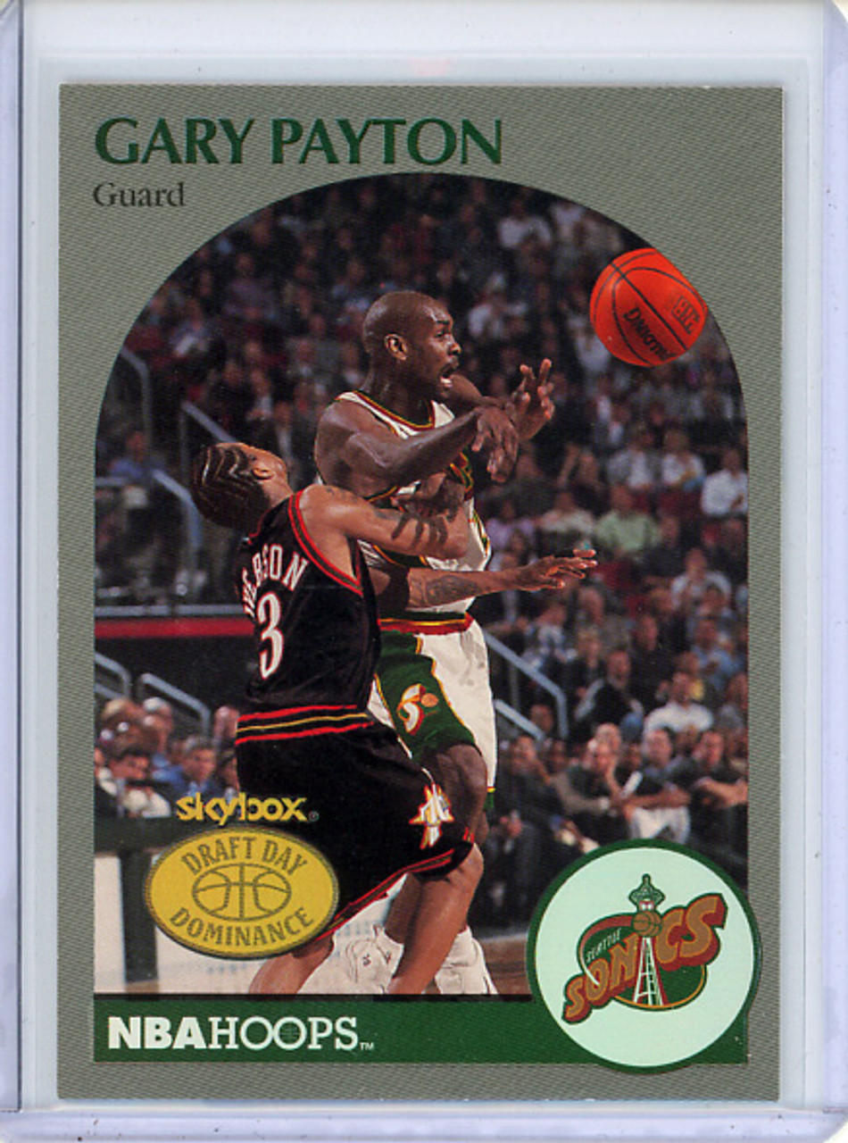 Gary Payton 1999-00 Hoops Decade, Draft Day Dominance #DD2
