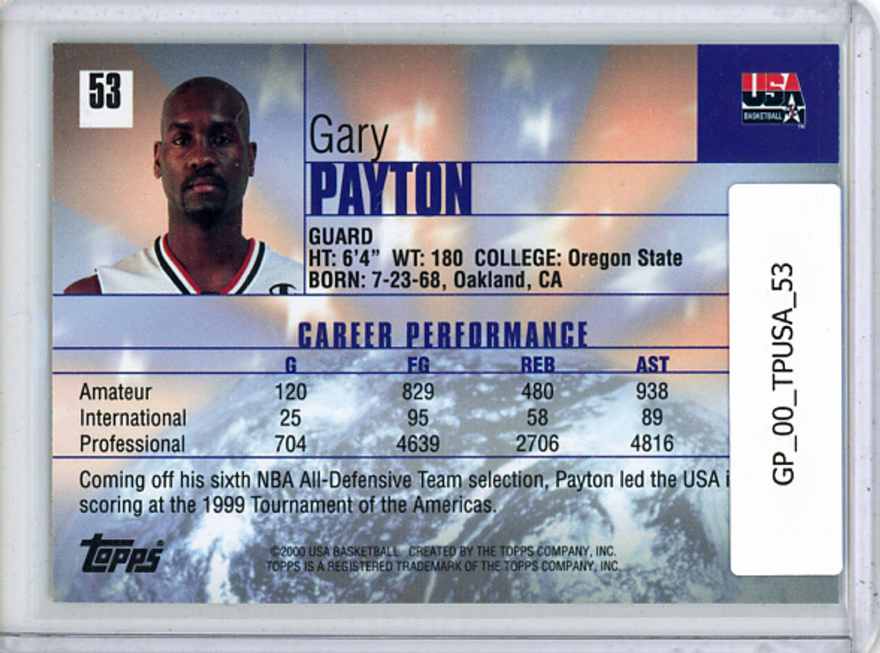 Gary Payton 2000 Topps USA #53