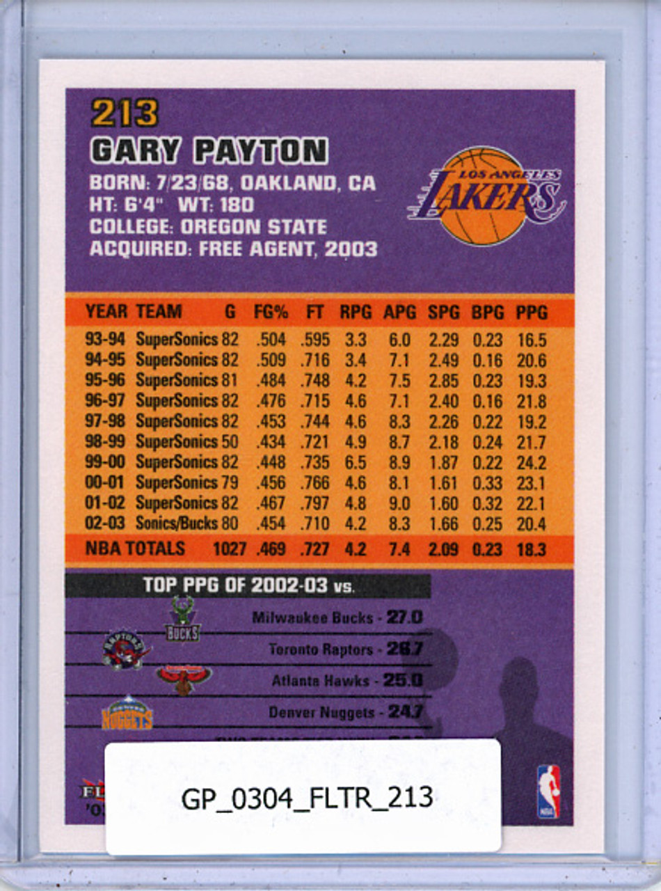 Gary Payton 2003-04 Tradition #213