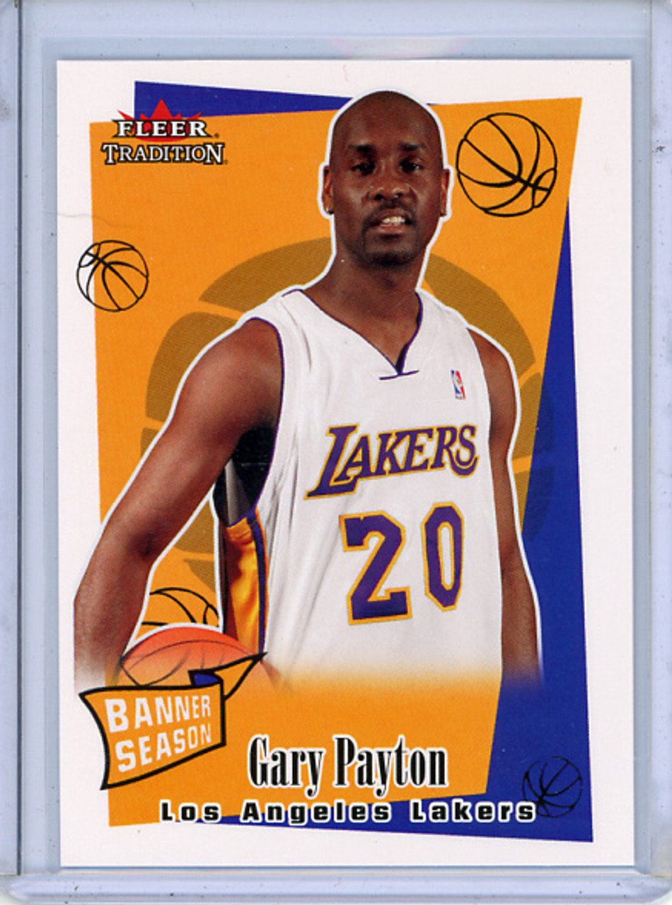 Gary Payton 2003-04 Tradition #259 Banner Season