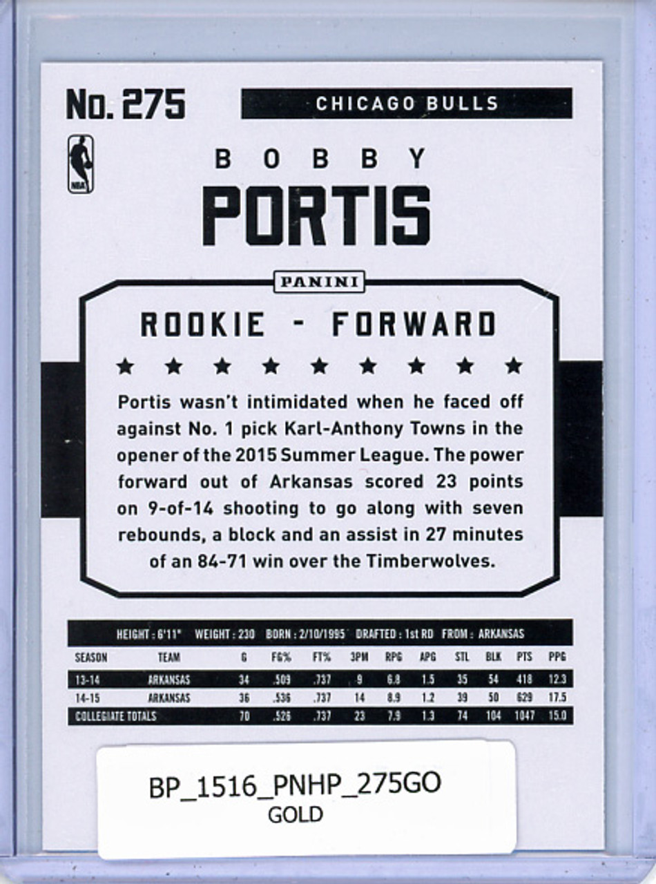 Bobby Portis 2015-16 Hoops #275 Gold