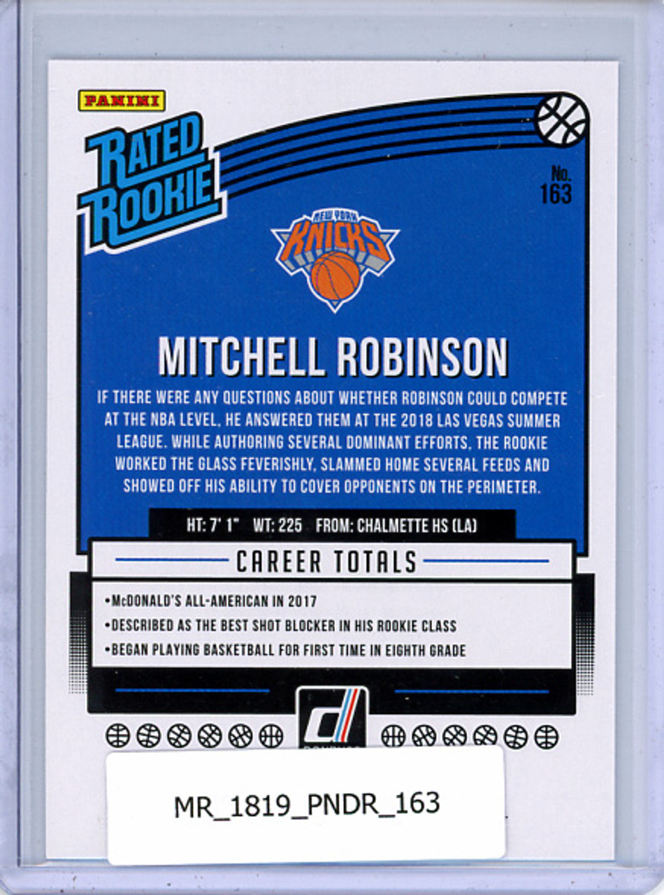 Mitchell Robinson 2018-19 Donruss #163