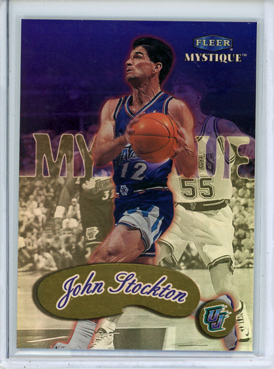 John Stockton 1999-00 Mystique #20 Gold