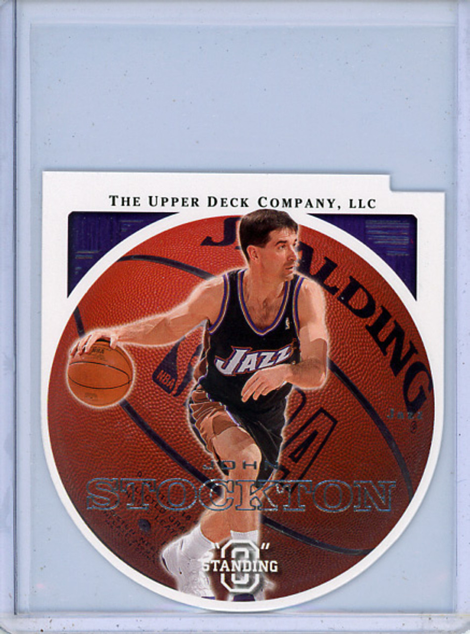 John Stockton 2003-04 Standing O #80 Die Cuts/Embossed