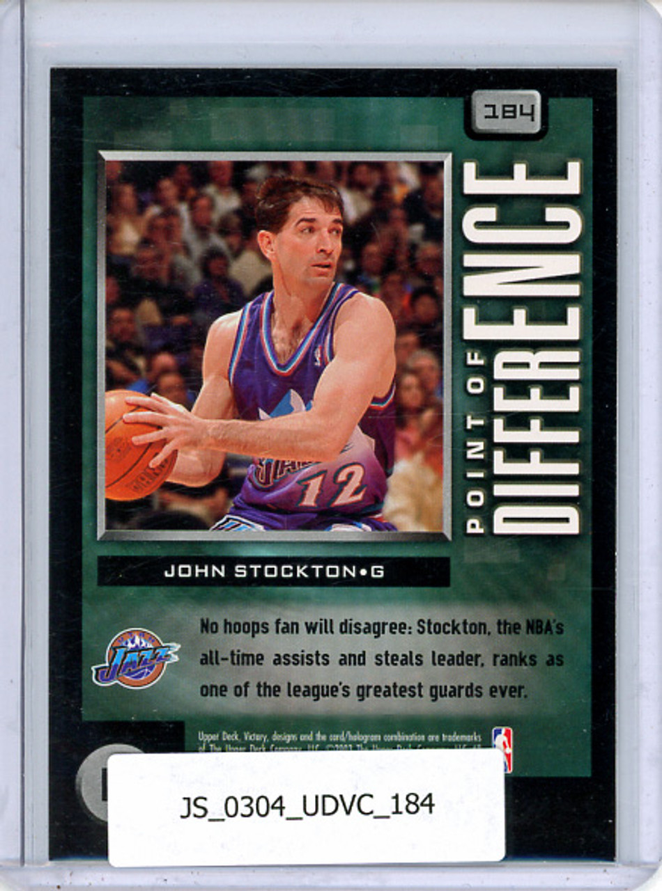 John Stockton 2003-04 Victory #184 Point of Difference