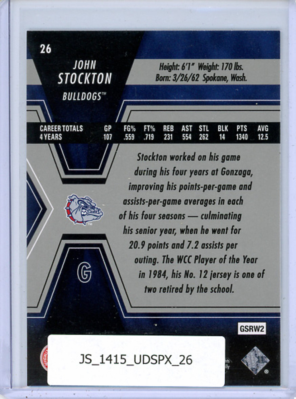 John Stockton 2014-15 SPx #26