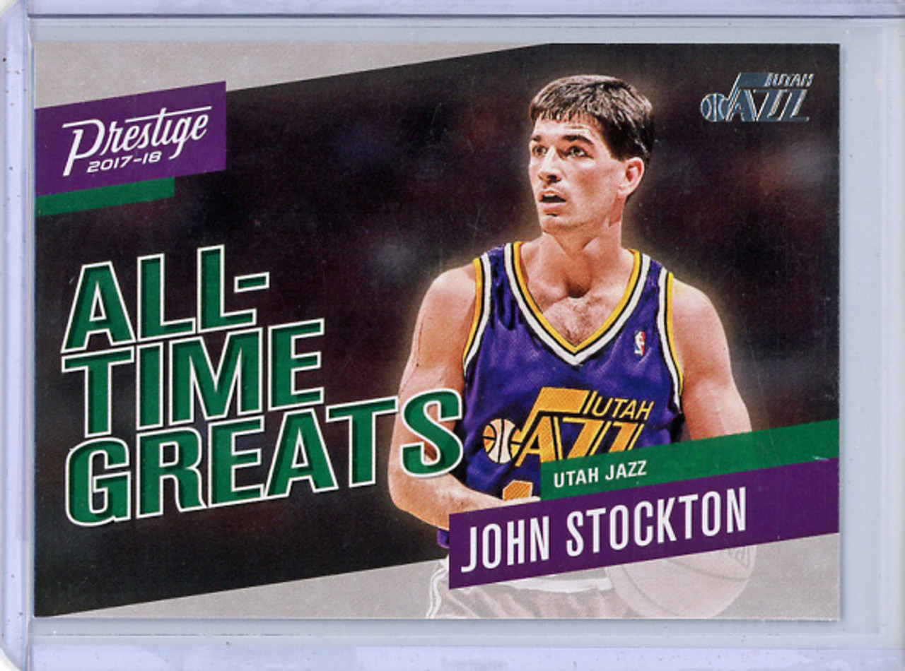 John Stockton 2017-18 Prestige, All-Time Greats #16