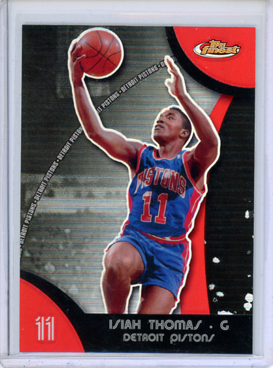 Isiah Thomas 2007-08 Finest #41 Refractors