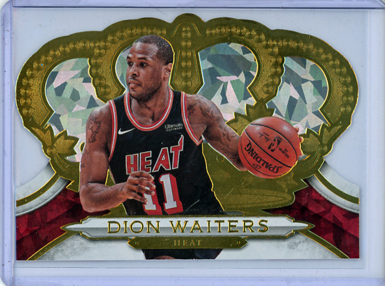 Dion Waiters 2018-19 Crown Royale #162 Crystal Gold (#08/10)