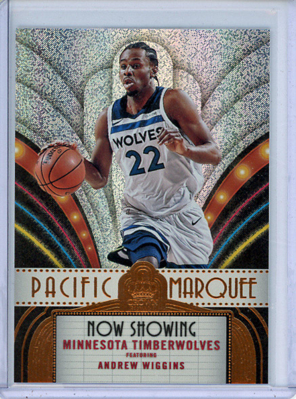 Andrew Wiggins 2017-18 Crown Royale, Pacific Marquee #PM-47