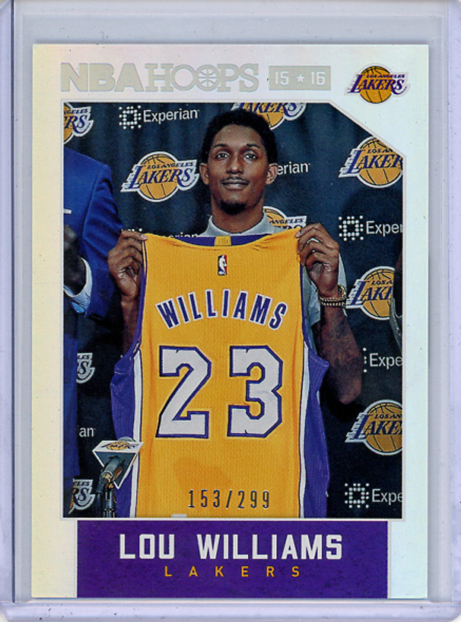 Lou Williams 2015-16 Hoops #24 Silver (#153/299)