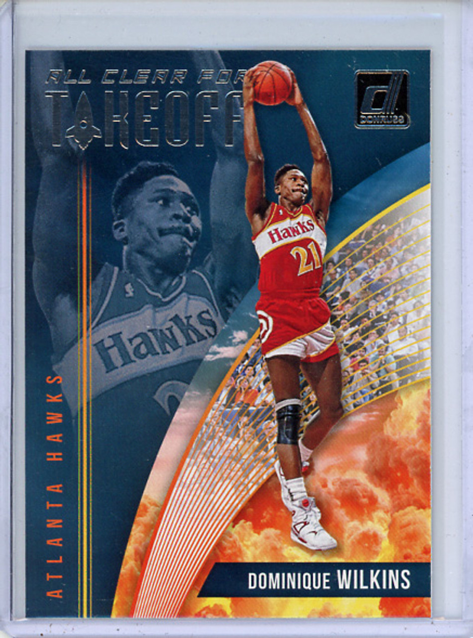 Dominique Wilkins 2018-19 Donruss, All Clear for Takeoff #3