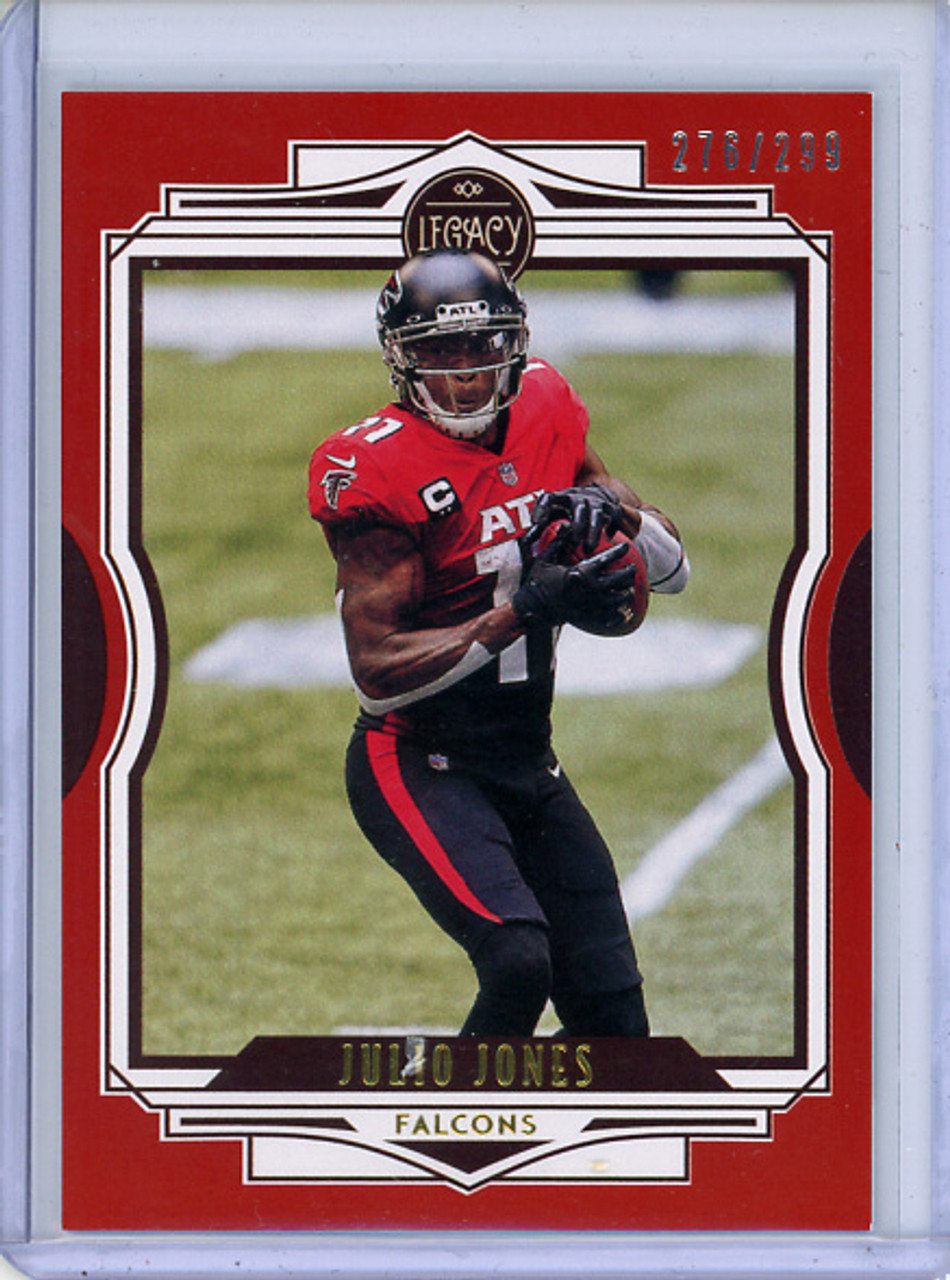 Julio Jones 2021 Legacy #27 Red (#276/299)