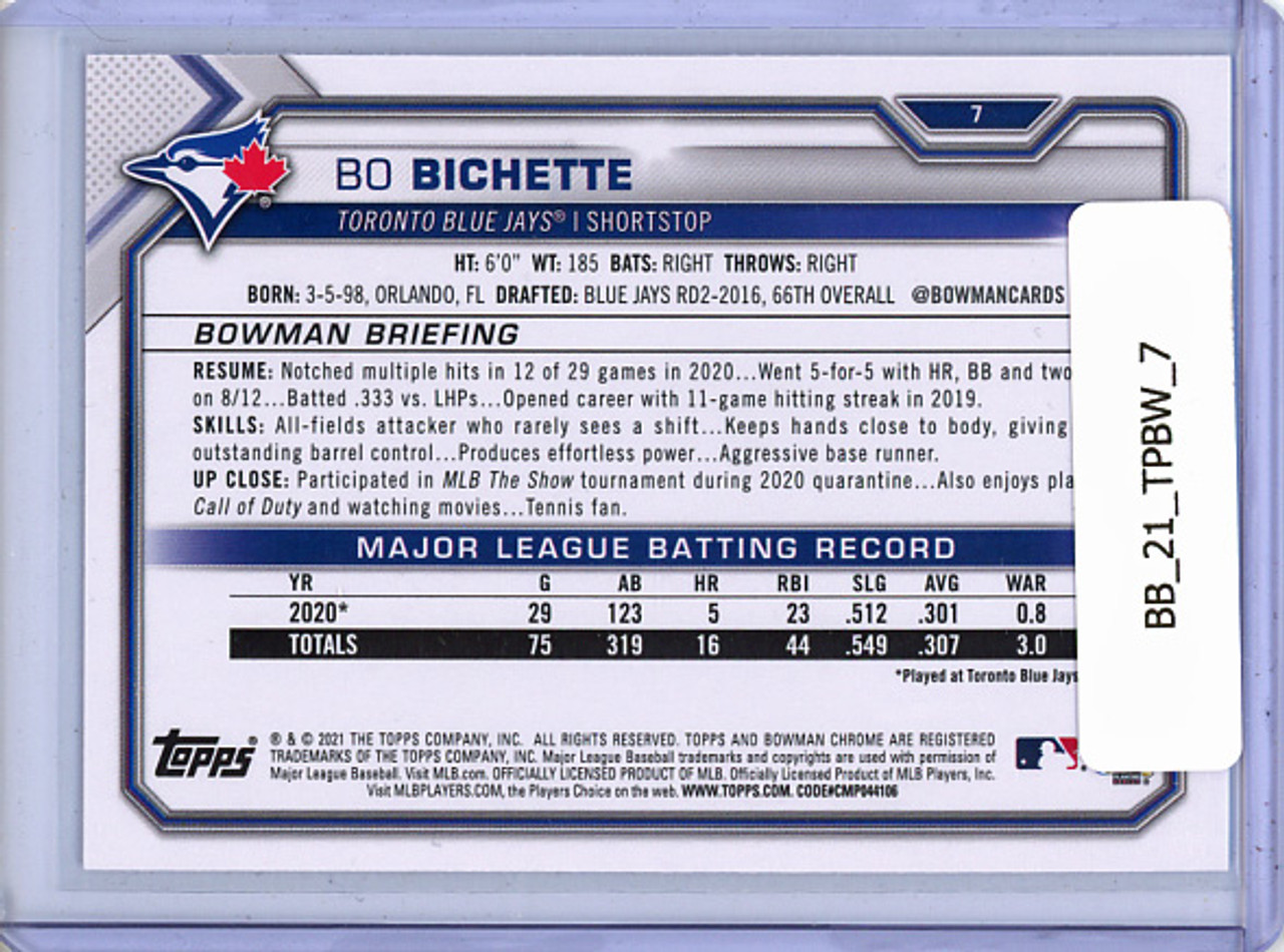 Bo Bichette 2021 Bowman #7