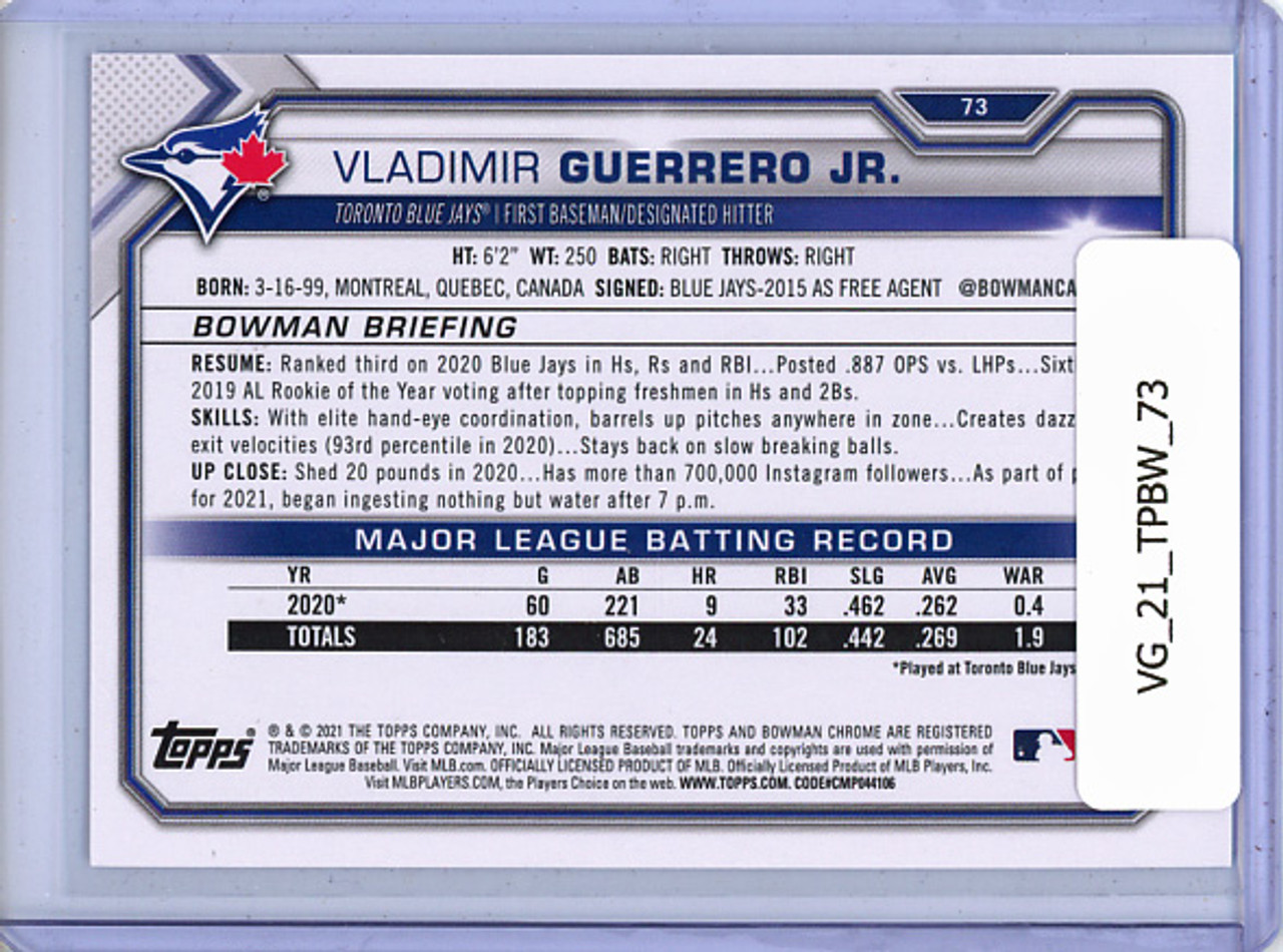 Vladimir Guerrero Jr. 2021 Bowman #73