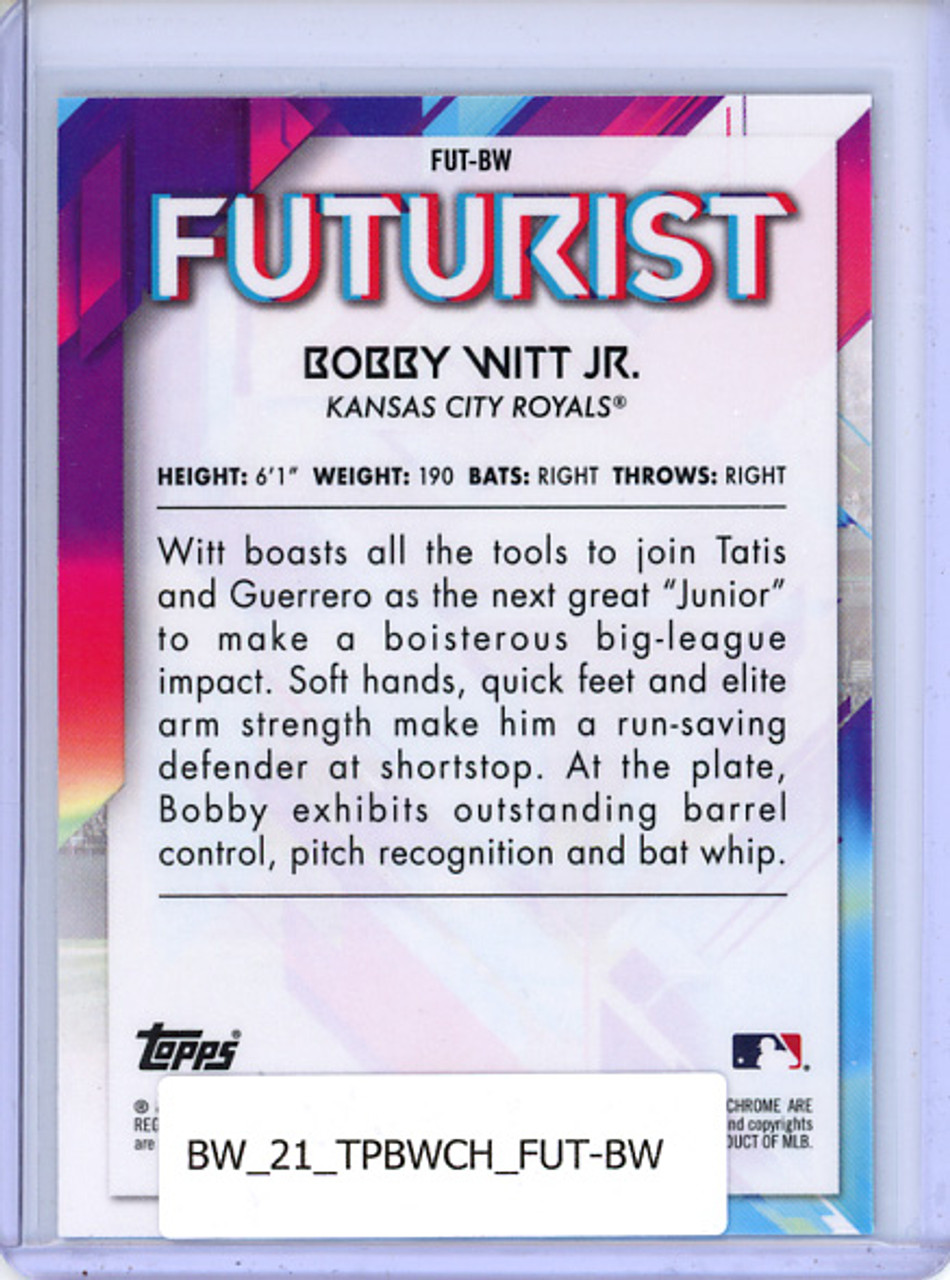 Bobby Witt Jr. 2021 Bowman Chrome, Futurist #FUT-BW