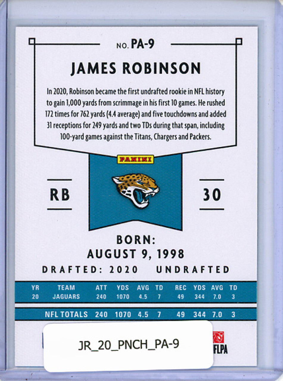 James Robinson 2020 Chronicles, Panini #PA-9