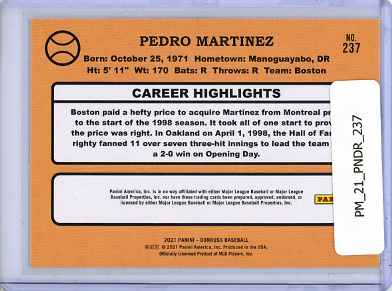 Pedro Martinez 2021 Donruss #237 Retro