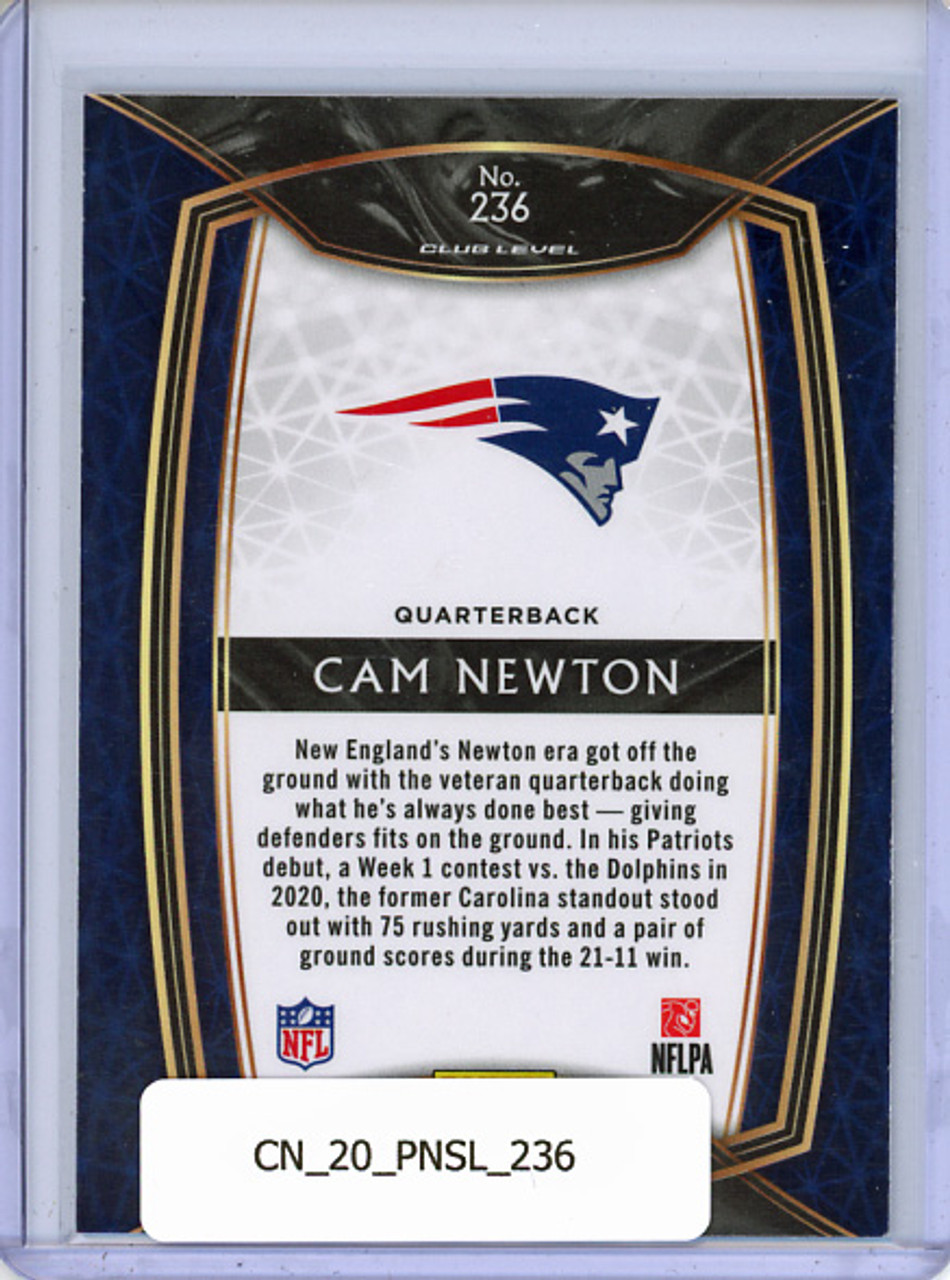 Cam Newton 2020 Select #236 Club Level