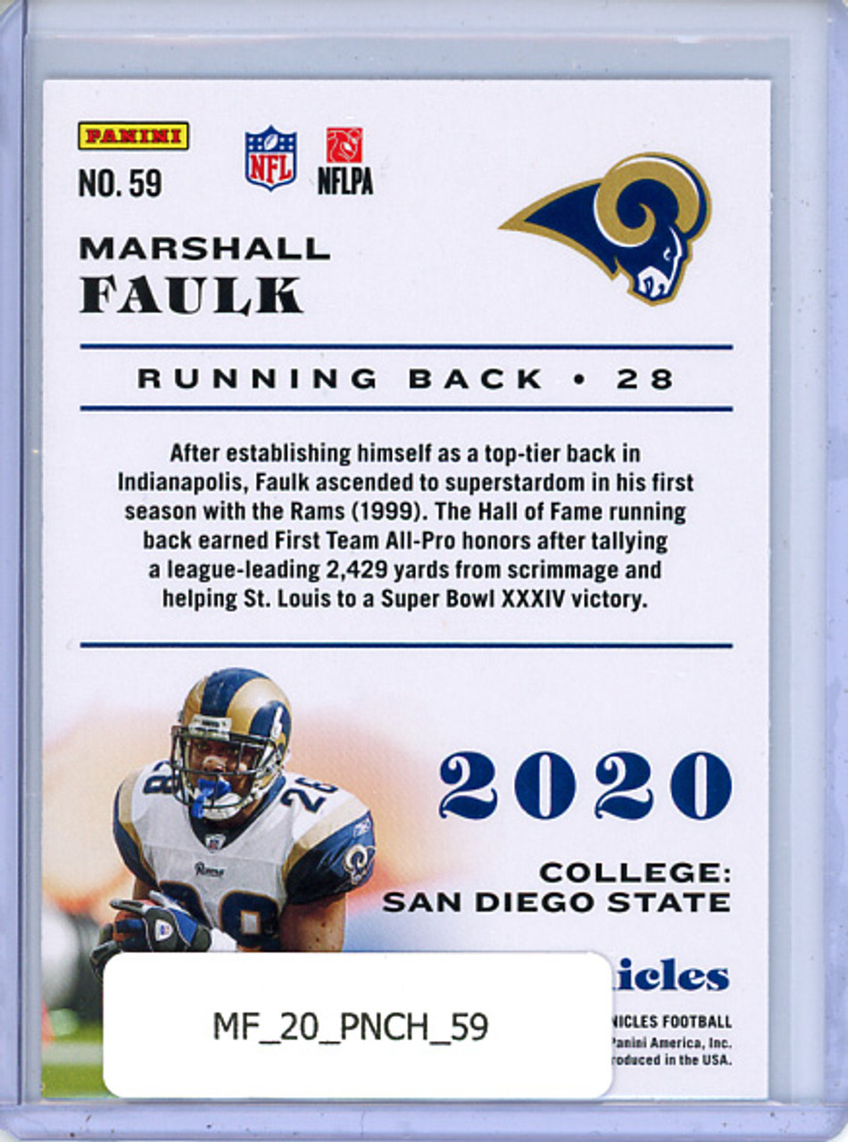 Marshall Faulk 2020 Chronicles #59