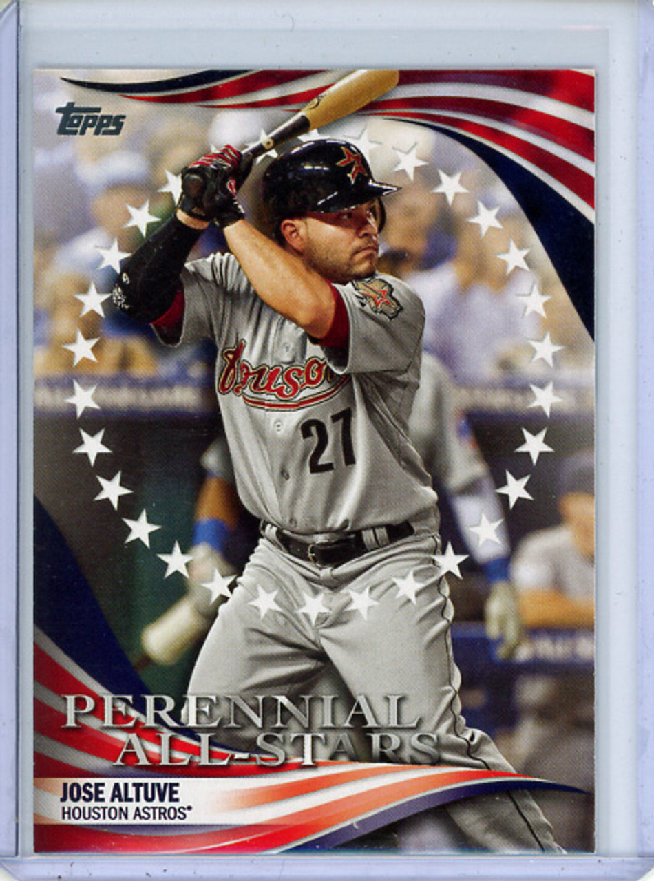 Jose Altuve 2019 Topps Update, Perennial All-Stars #PAS-36