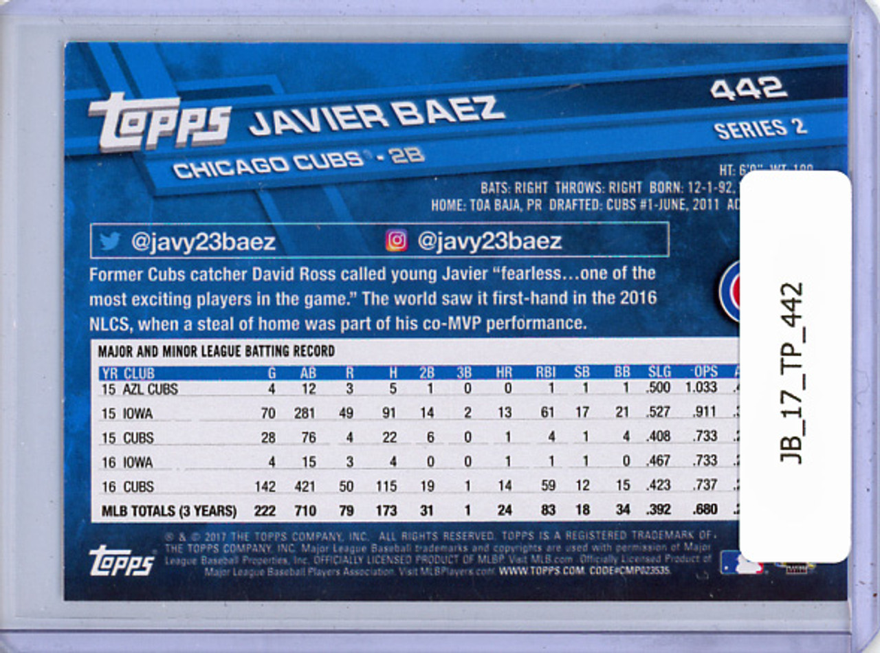 Javier Baez 2017 Topps #442