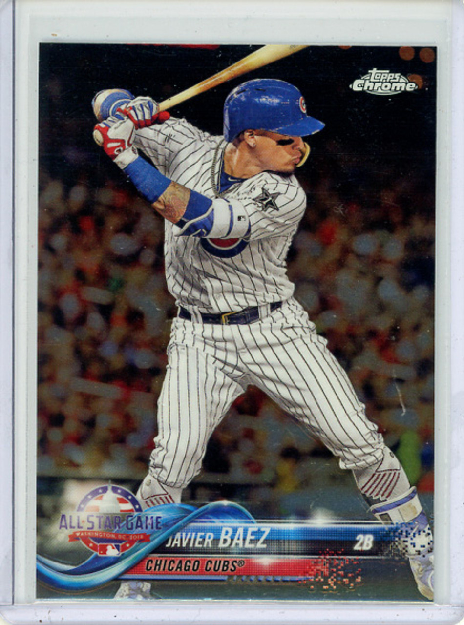 Javier Baez 2018 Topps Chrome Update #HMT63 All-Star