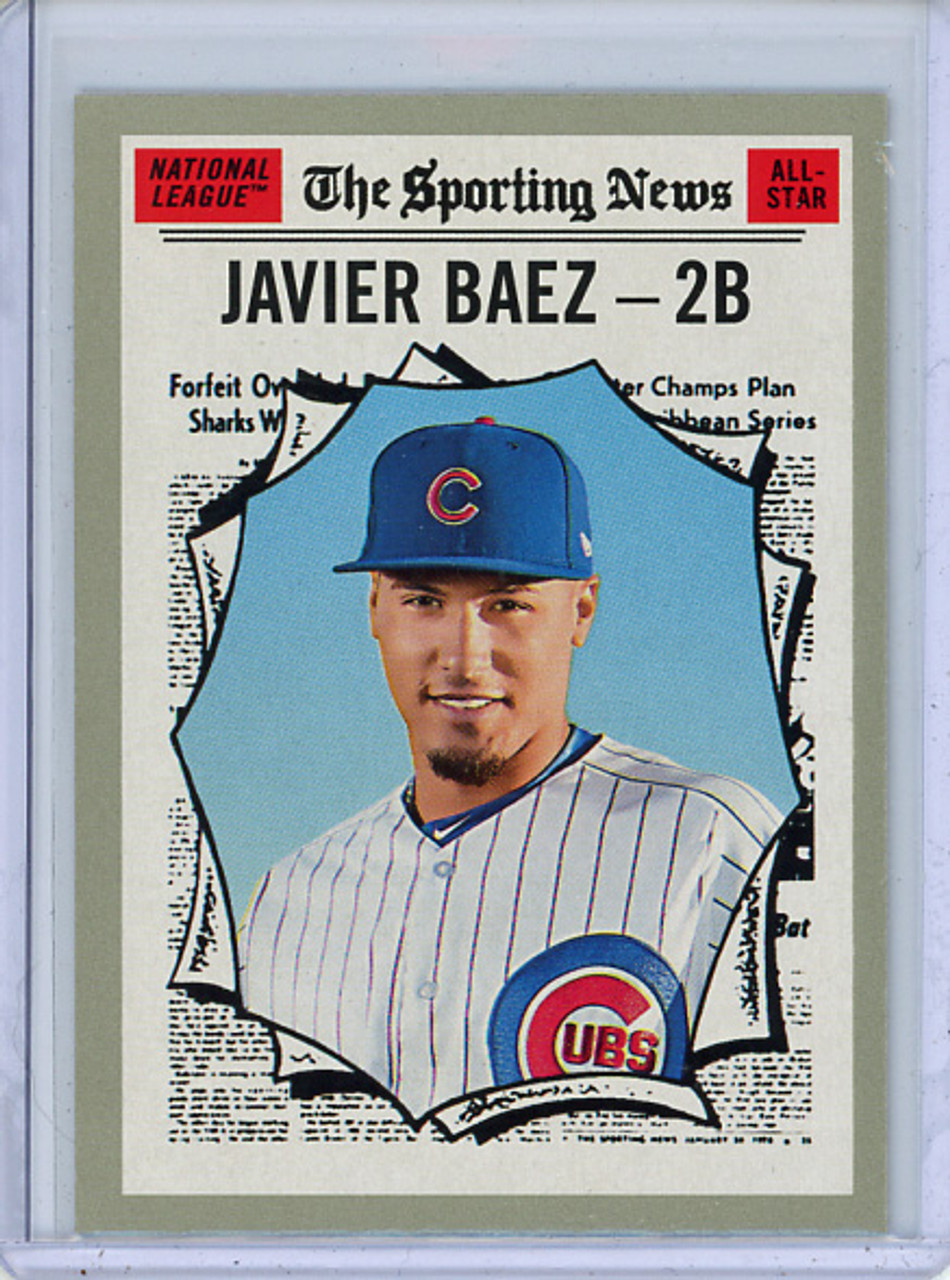 Javier Baez 2019 Heritage #363 All-Star
