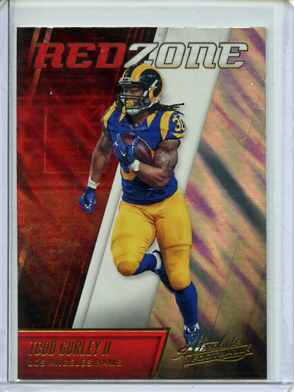 Todd Gurley 2016 Absolute, Red Zone #23