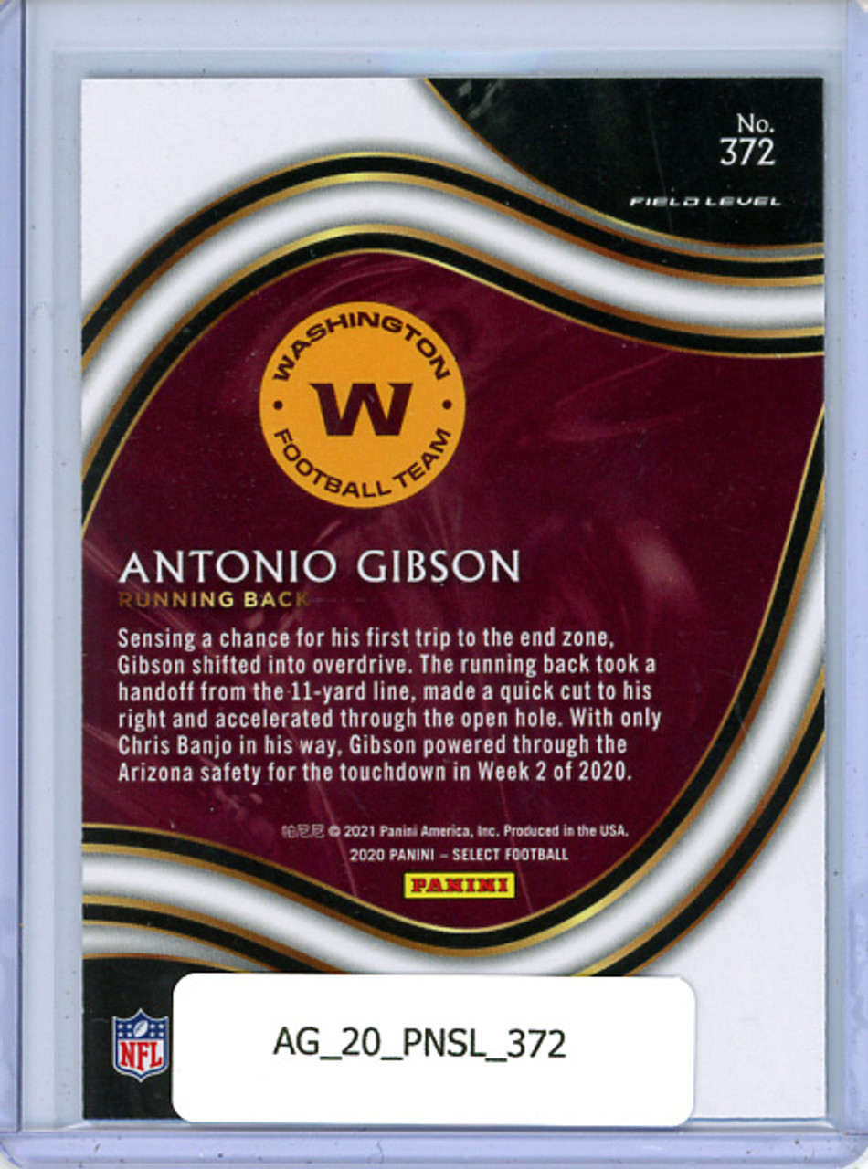 Antonio Gibson 2020 Select #372 Field Level