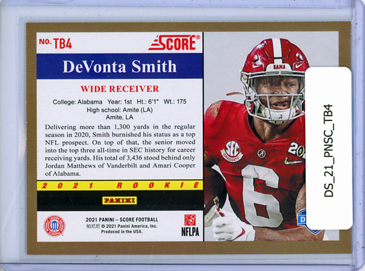 DeVonta Smith 2021 Score, 1991 Throwback Rookies #TB4