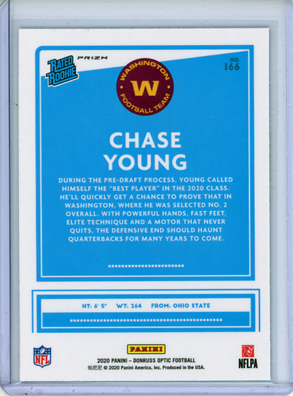 Chase Young 2020 Donruss Optic #166 Holo (1)
