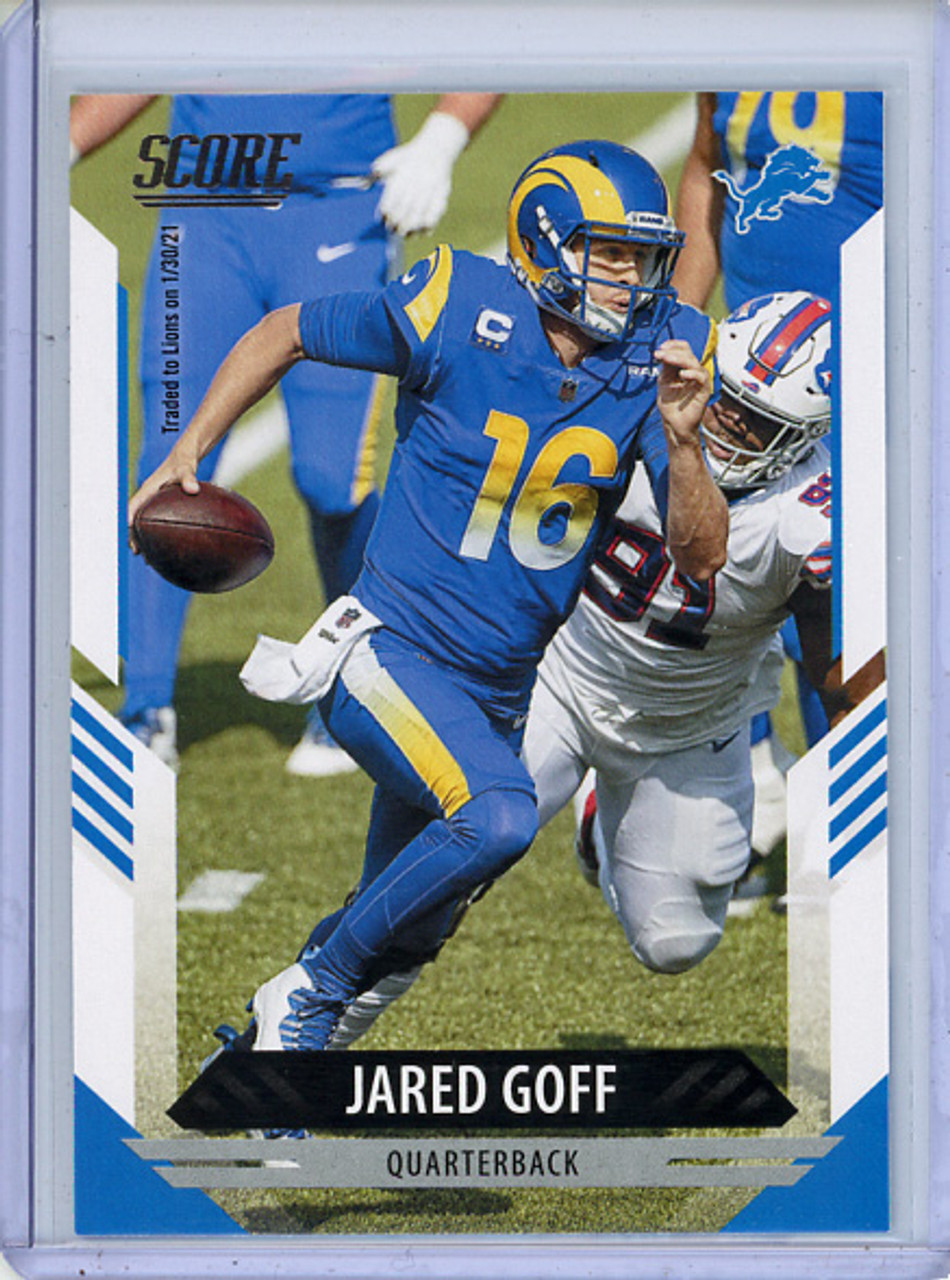 Jared Goff 2021 Score #251