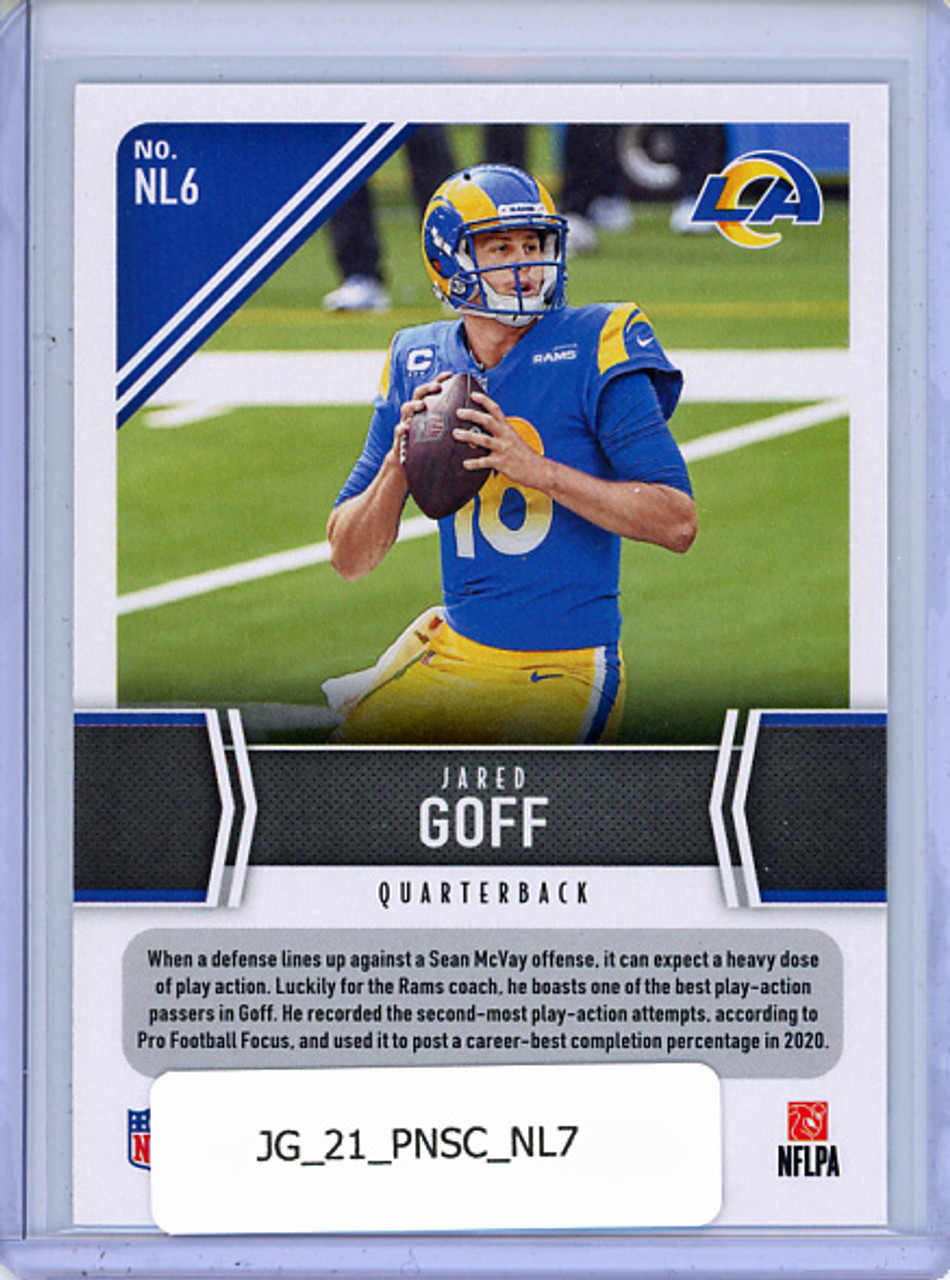 Jared Goff 2021 Score, Next Level Stats #NL6