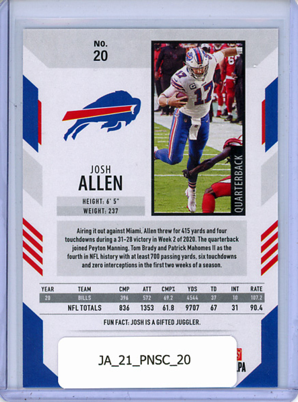 Josh Allen 2021 Score #20