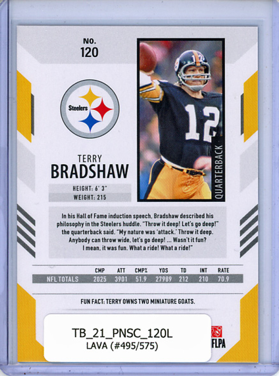 Terry Bradshaw 2021 Score #120 Lava (#495/575)