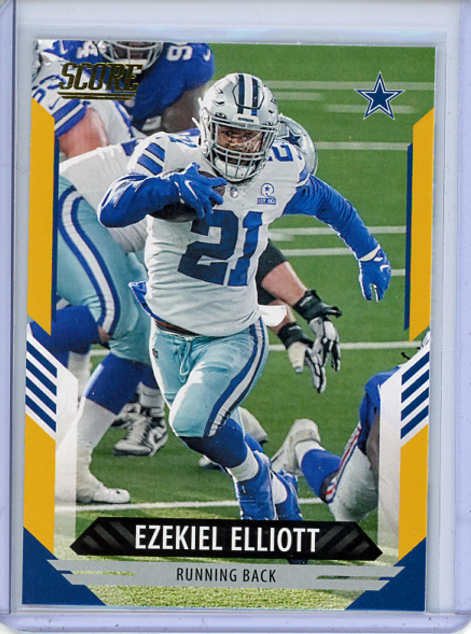 Ezekiel Elliott 2021 Score #52 Gold